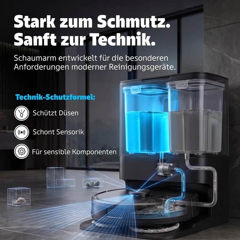 Bodenreiniger Wischroboter & Saugwischer Ocean Fresh (1 L)