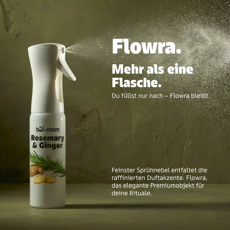 Flowra Sprühflasche Rosemary & Ginger