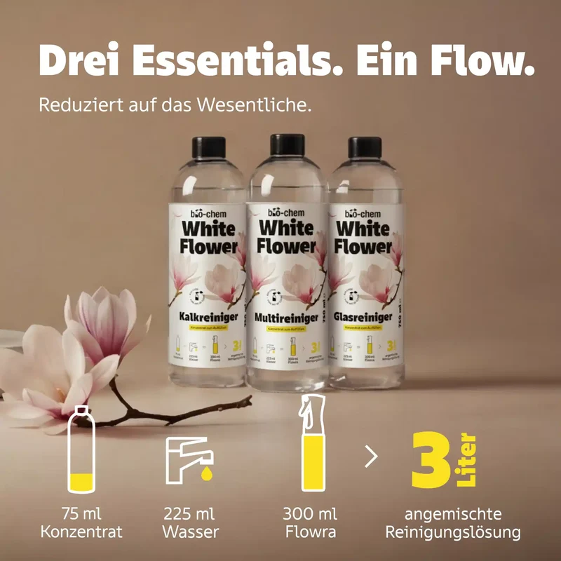 Flowra Sprühflasche White Flower