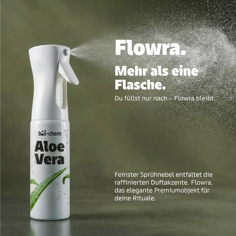 Flowra Sprühflasche Aloe Vera