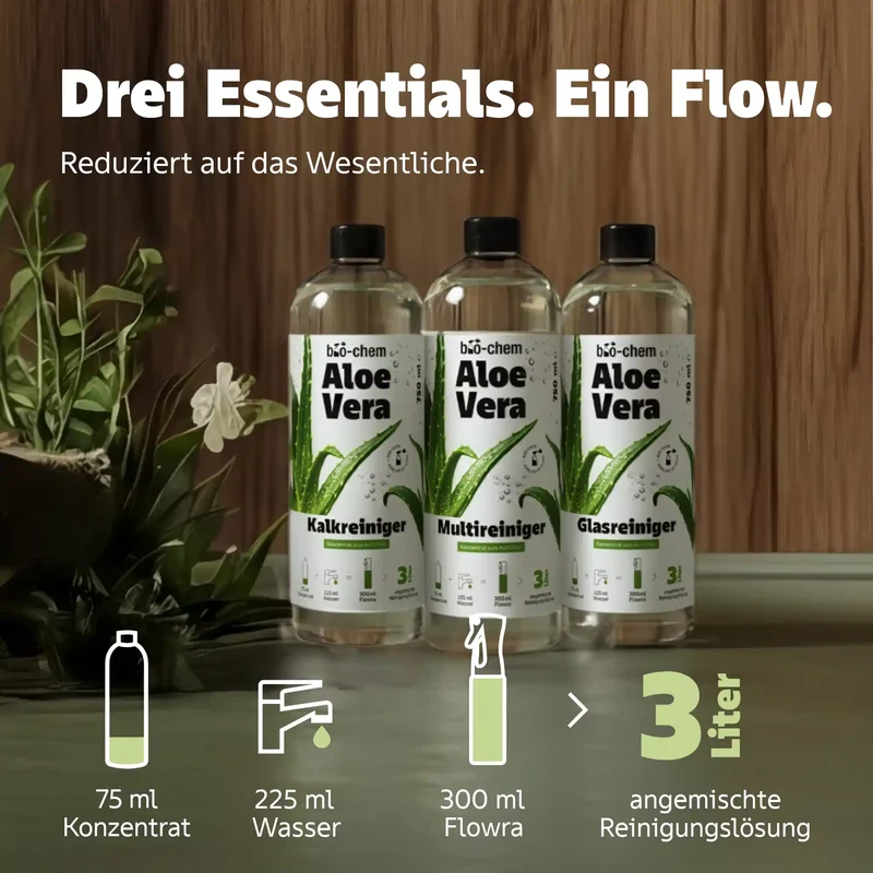 Flowra Sprühflasche Aloe Vera