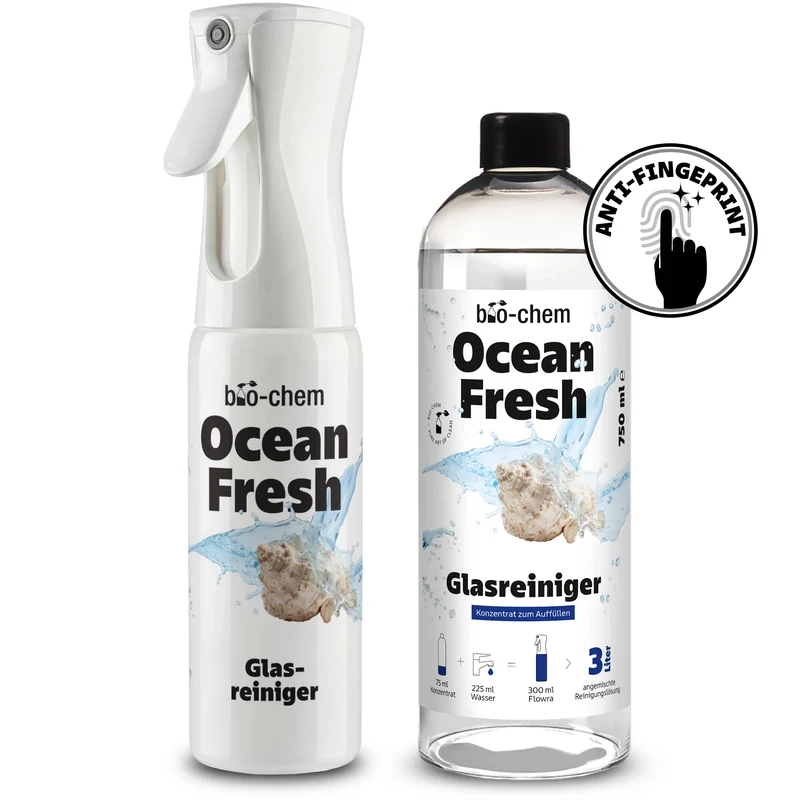 Ocean Fresh Glasreiniger Starter-Set