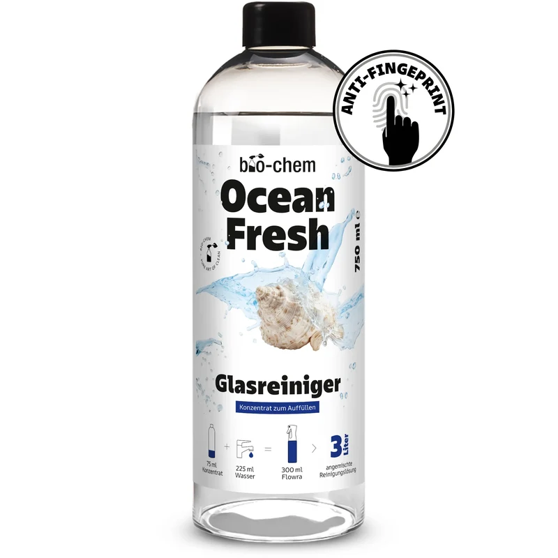 Ocean Fresh Glasreiniger Konzentrat (750 ML)