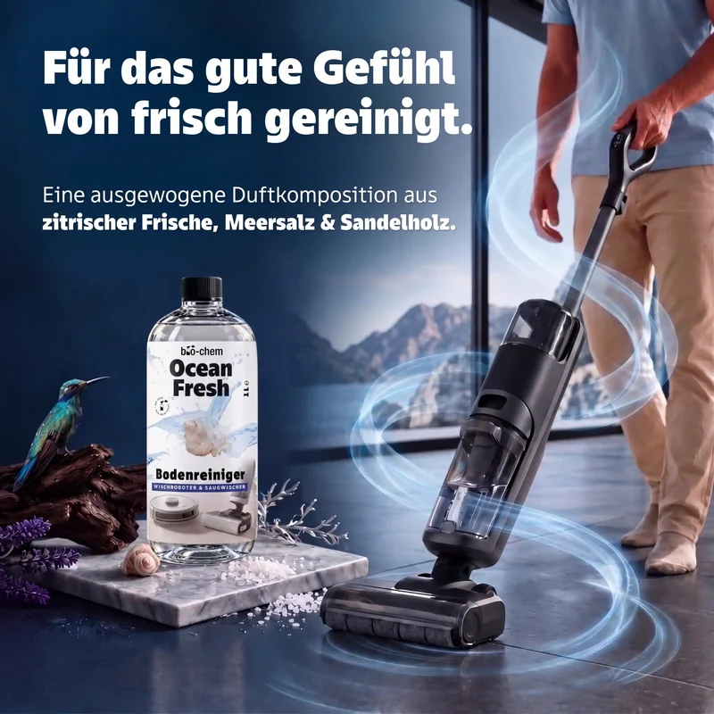 Bodenreiniger Wischroboter & Saugwischer Ocean Fresh (1 L)