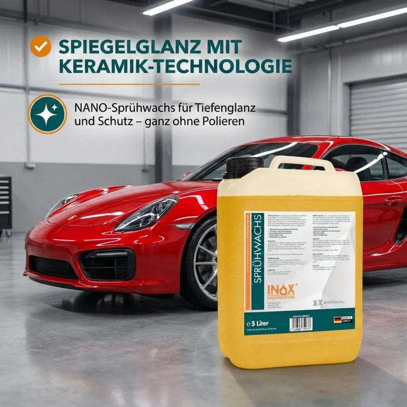 NANO Sprühwachs mit Keramik-Technologie