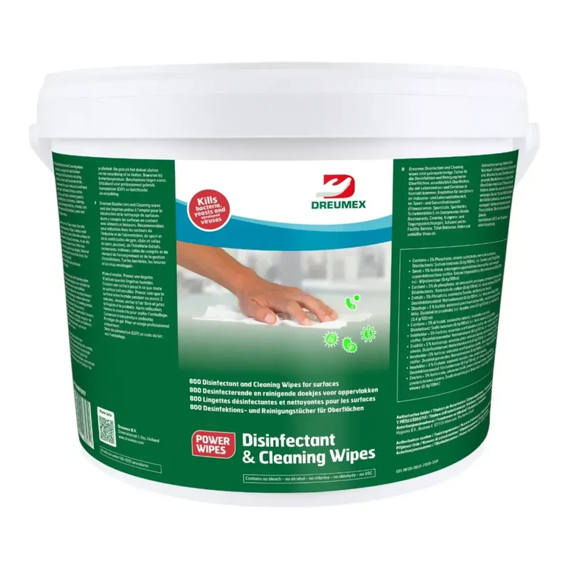 DREUMEX Disinfectant & Cleaning Wipes Reinigungs- & Desinfektionstücher
