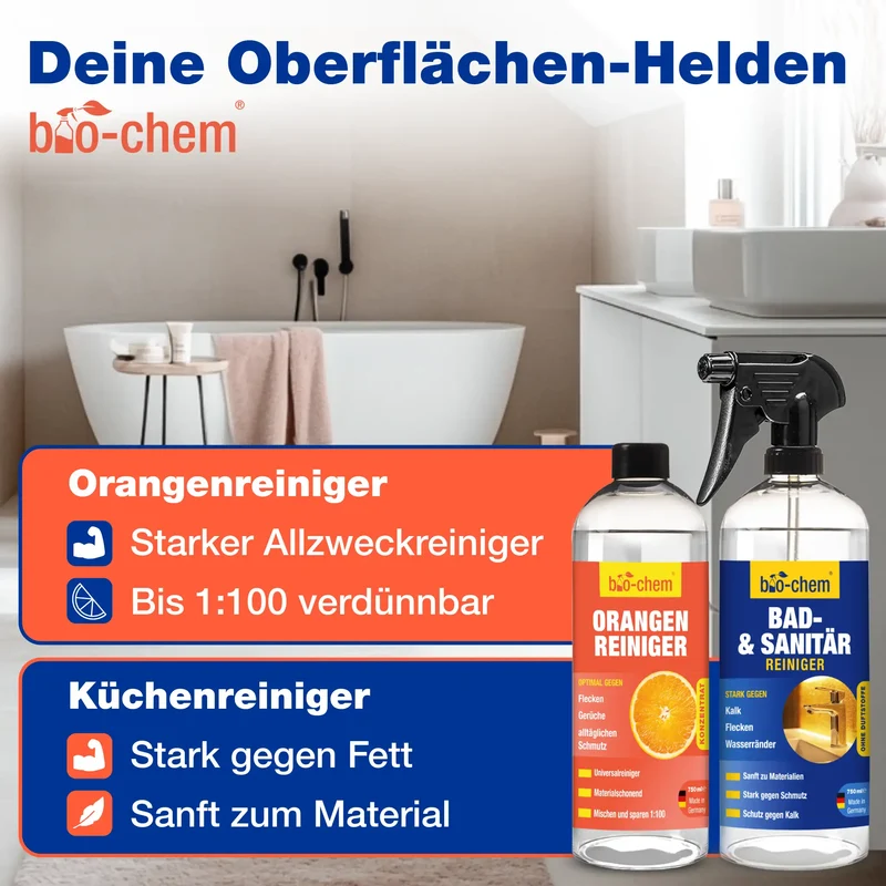 Badreiniger-Set (PREMIUM 9-teilig)