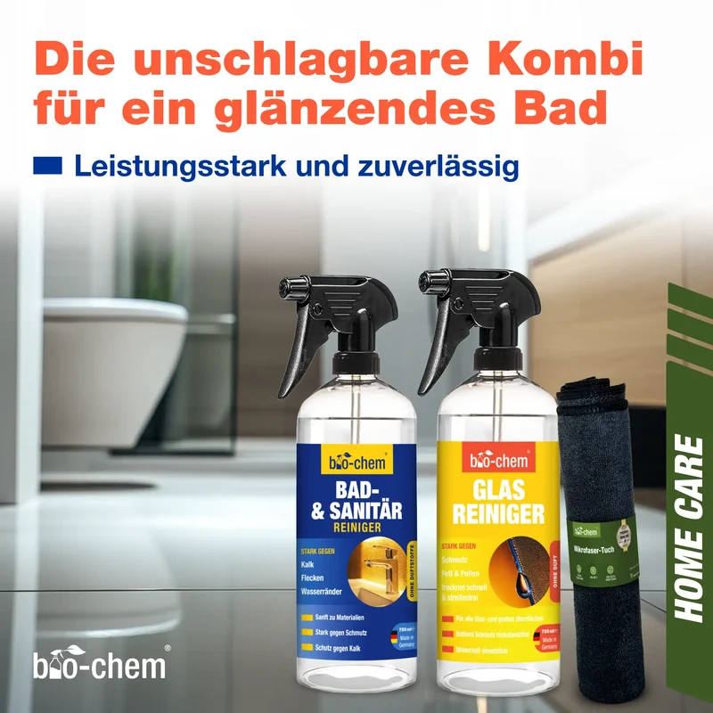 Badreiniger-Set (BASIC 3-teilig)