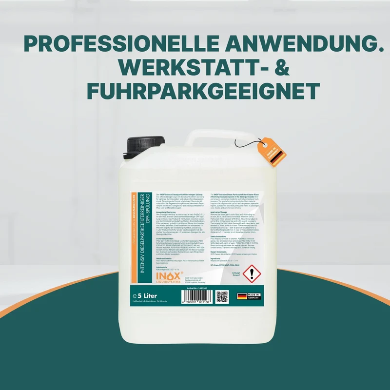 Intensiv Dieselpartikelfilterreiniger DPF-Spülung