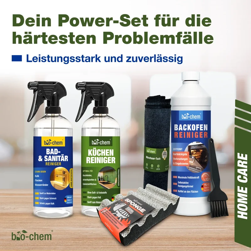 Küchenreiniger Set (PROFI 6-teilig)