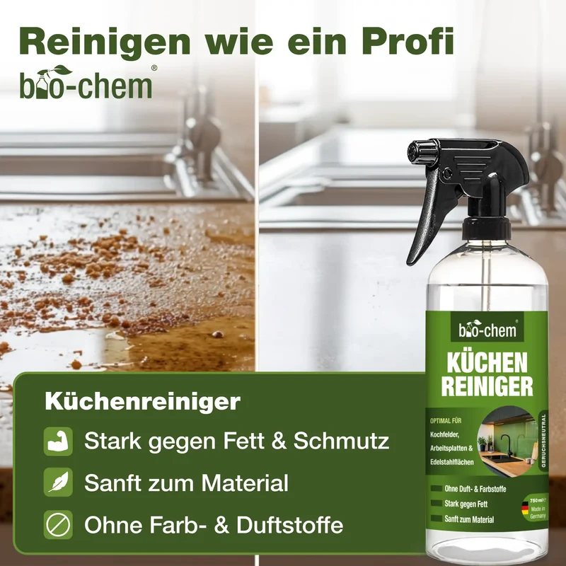 Küchenreiniger Set (PROFI 6-teilig)