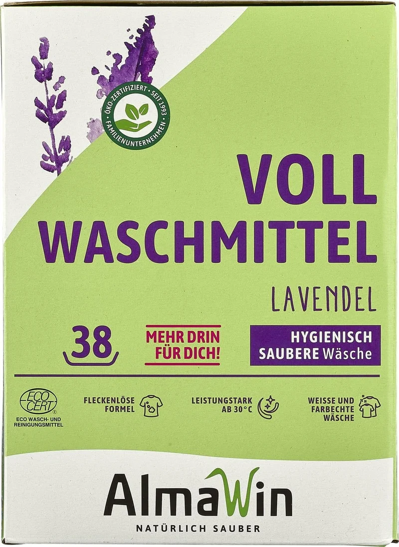 Hautfreundliches Vollwaschmittel Lavendel