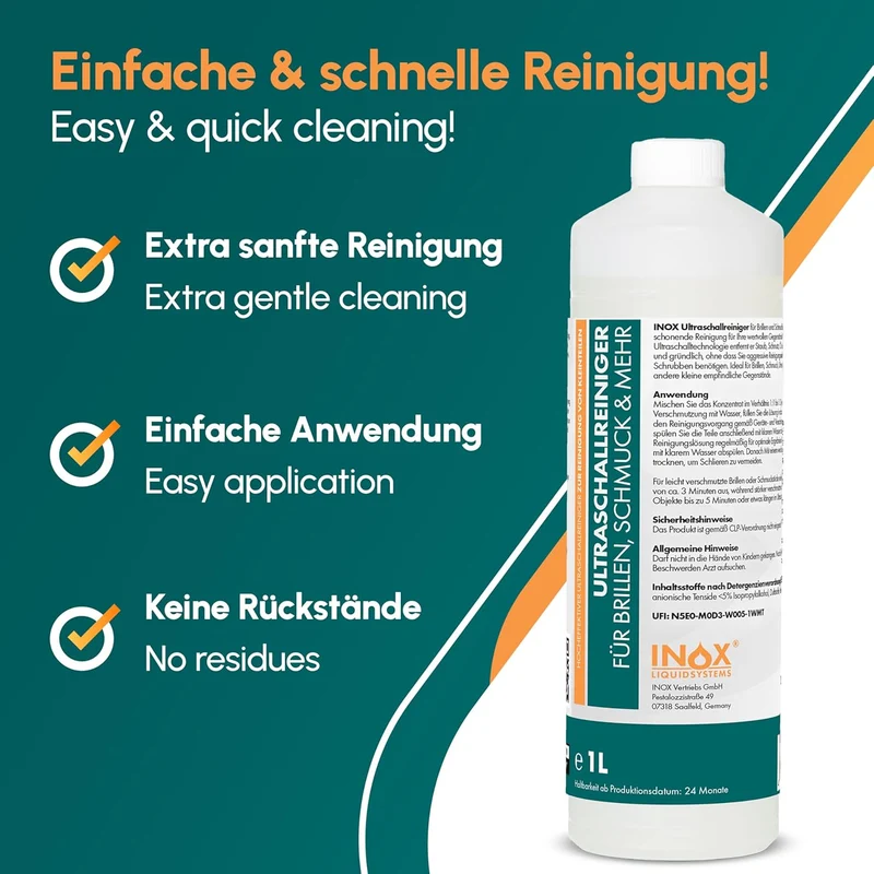 Ultraschallreiniger für Schmuck