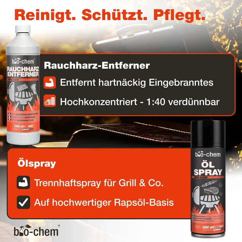 Grillreinigungs-Set (PREMIUM 9-teilig)
