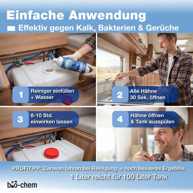 Frischwassertank-Reiniger Wohnmobil (1 L)
