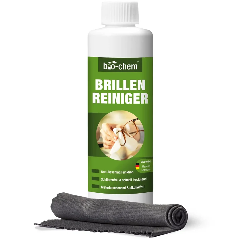 Brillenreiniger (250 ML + Tuch)