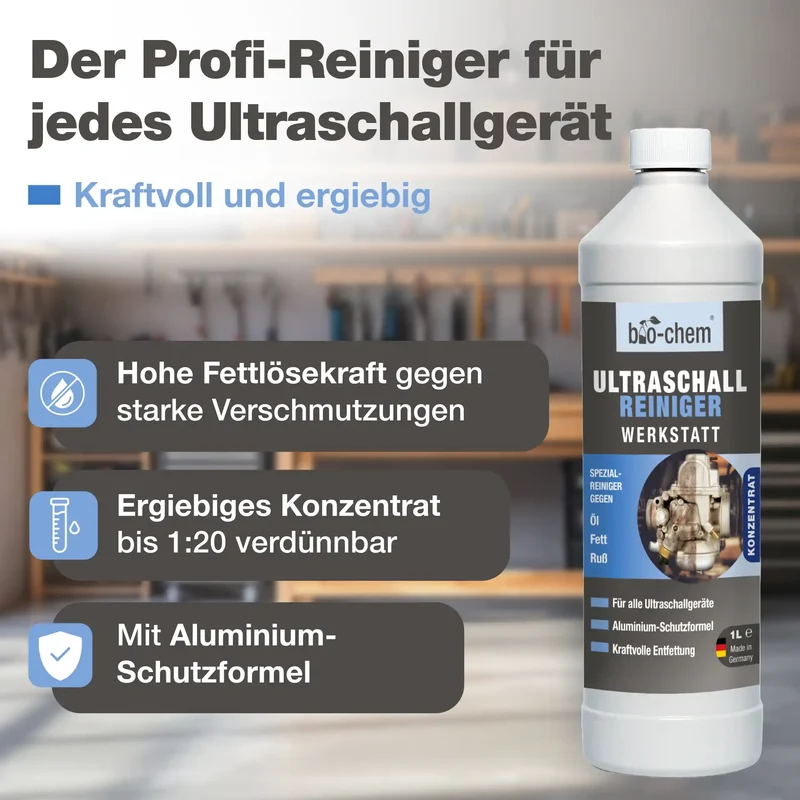 Ultraschallreiniger Flüssigkeit Werkstatt (5 L)