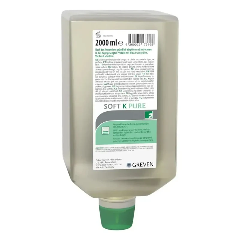 Peter GREVEN® SOFT K PURE Reinigungslotion unparfümiert