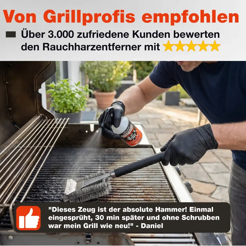 Rauchharz-Entferner (1 L + Zubehör)