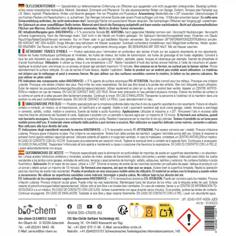 Ölfleckentferner (1 L)