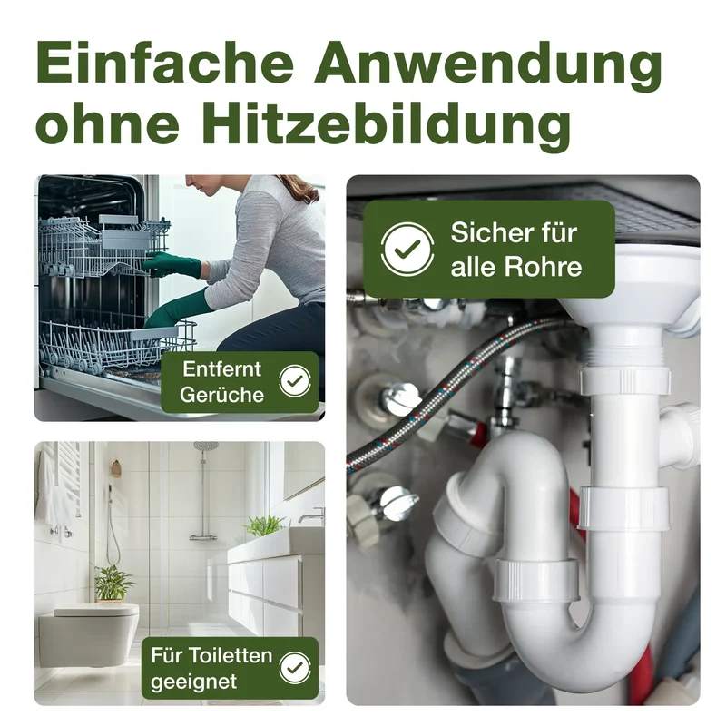 Abflussreiniger Rohrfrei Haar-Weg (1 L)