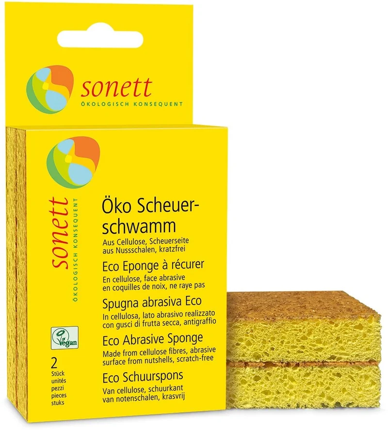 2er-Pack Öko-Scheuerschwamm