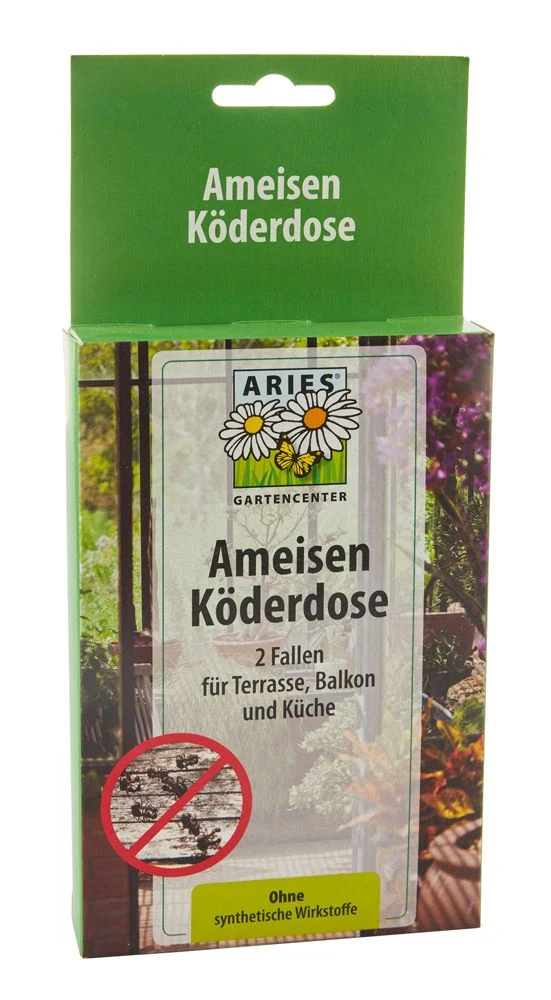 Ameisenköderdose - 2 Stück Packung +