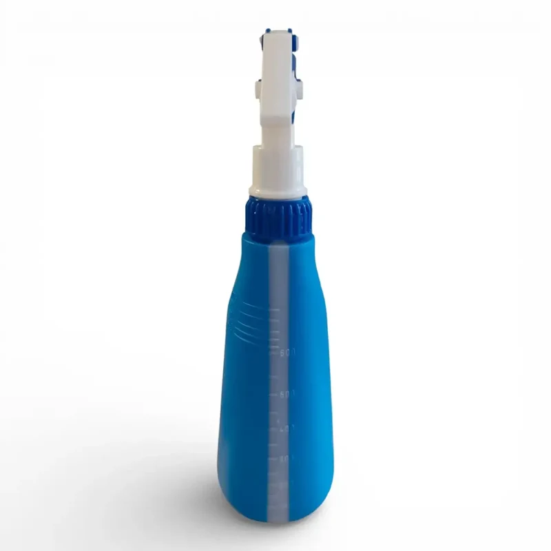 DREITURM Sprühflasche mit Sprühkopf Leerflasche Blau