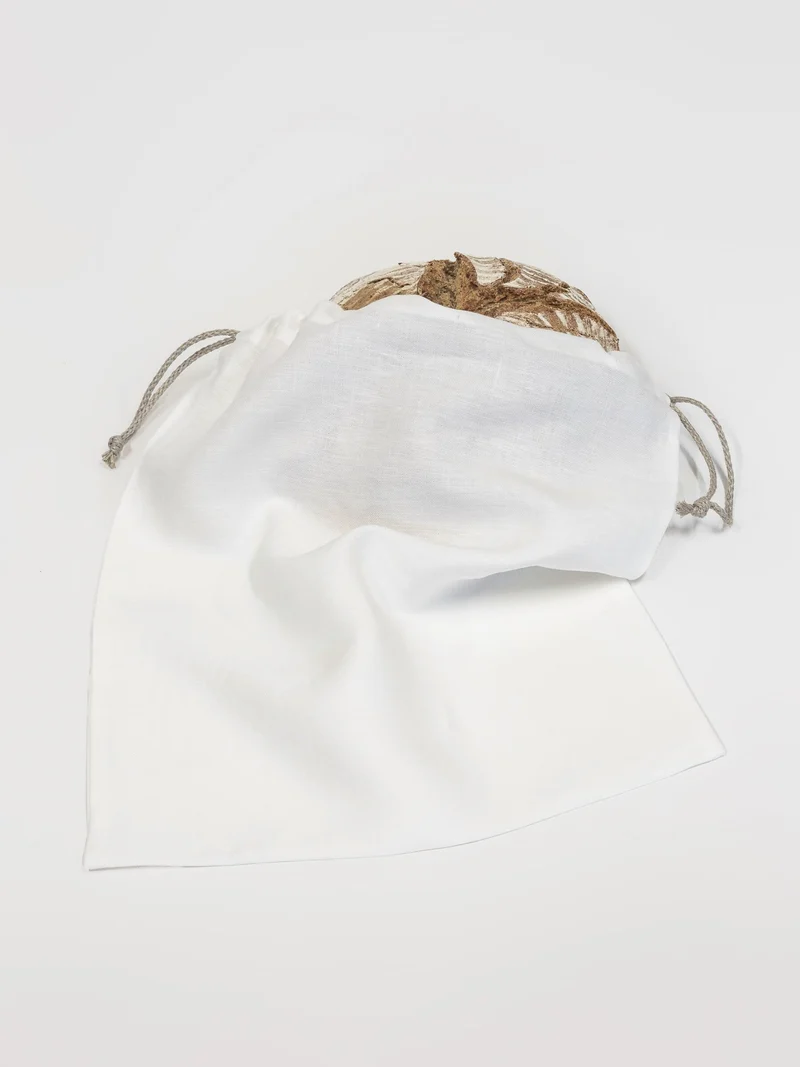 Schlichter Brotsack aus reinem Leinen