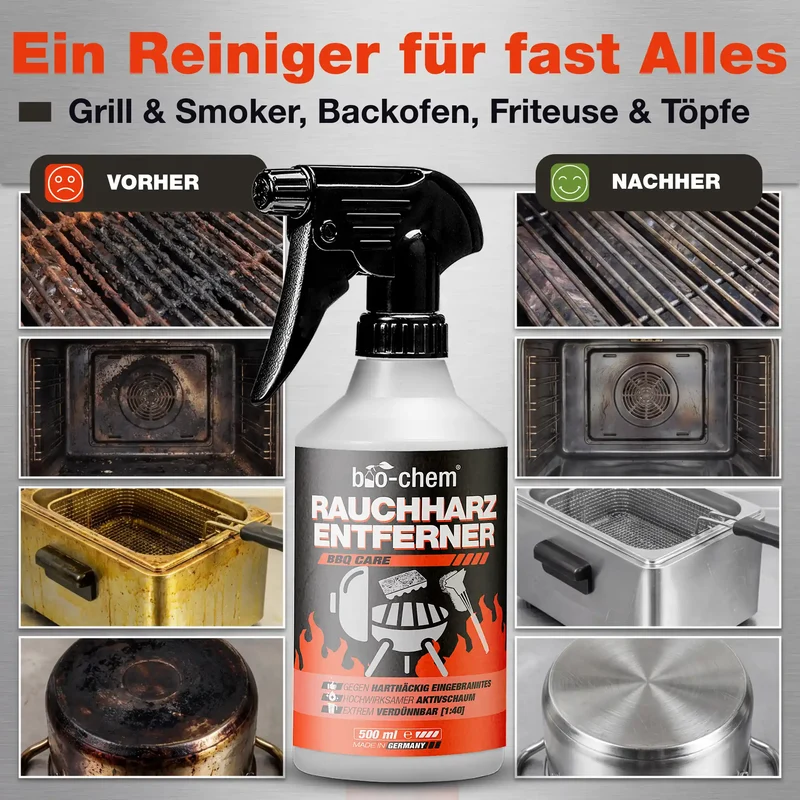 Rauchharz-Entferner-Set (3-teilig)