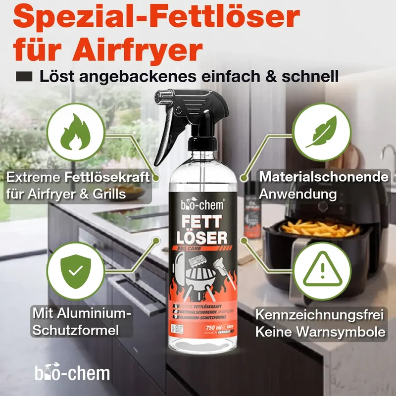 Airfryer Reiniger-Set (BASIC 3-teilig)