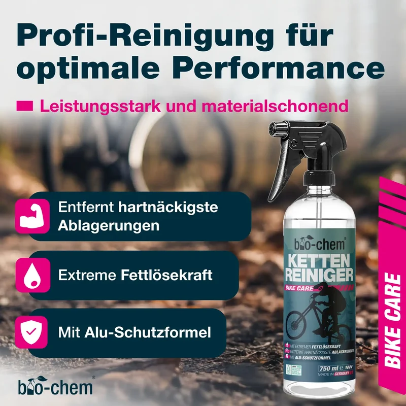 Kettenreiniger Fahrrad (750 ML + Zubehör)