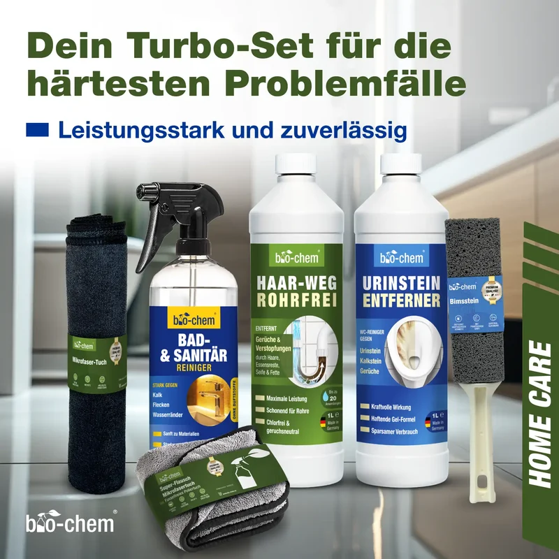 Badreiniger-Set (PROFI 6-teilig)