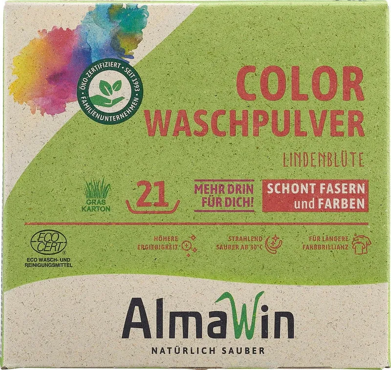Color Waschpulver Lindenblüte