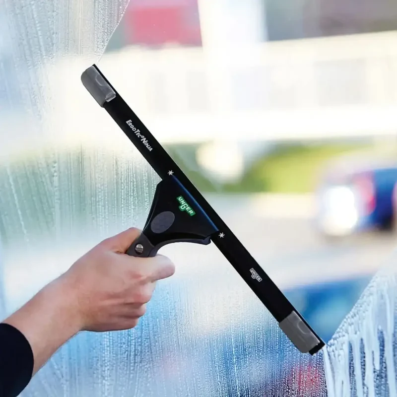 UNGER ErgoTec Ninja Starter Fensterputzer-Set 2in1 AKN10