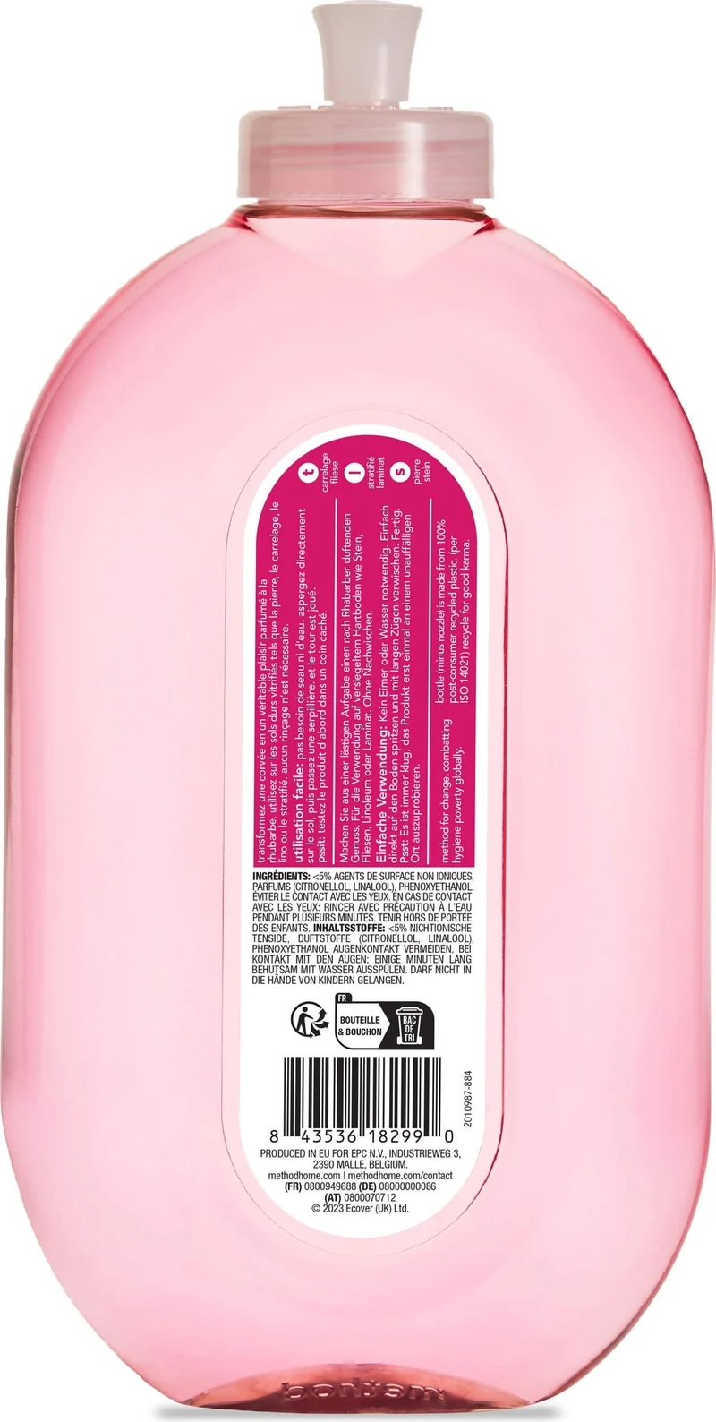 Boden-Reiniger Rhabarber 739 ml
