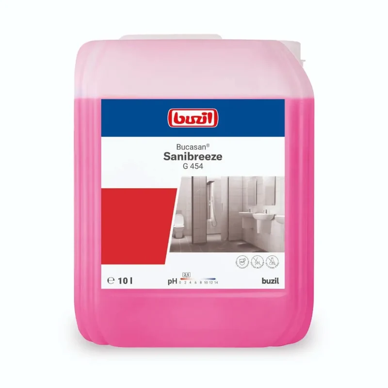 Buzil Bucasan Sanibreeze G454 Sanitärreiniger mit Geruchsblocker 10l