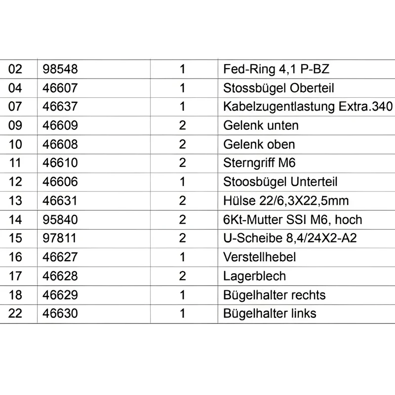 Wetrok Gelenk UNTEN Extravac 340