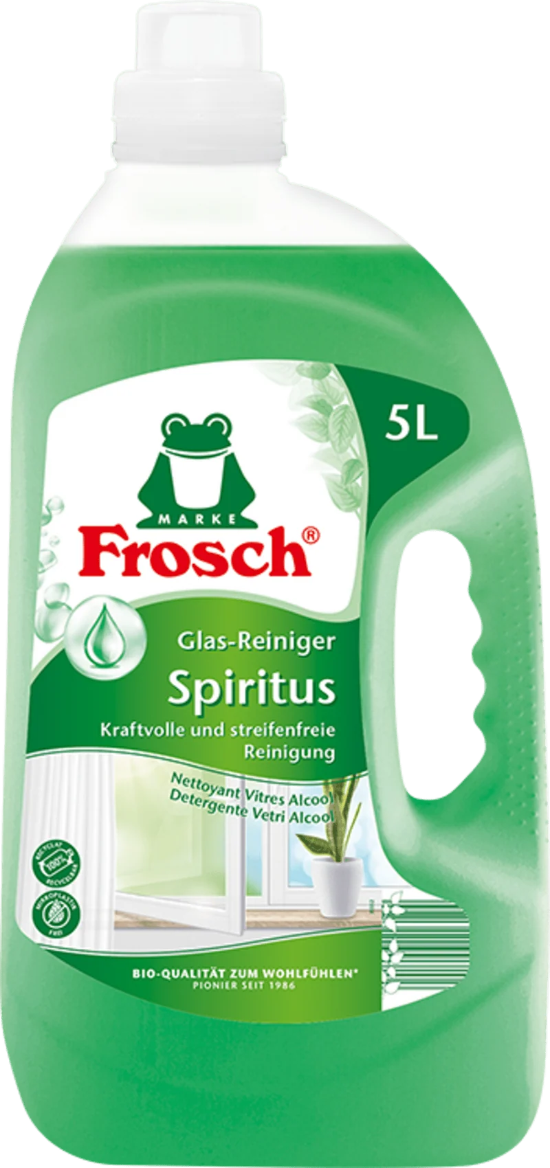 Spiritus Glas Reiniger