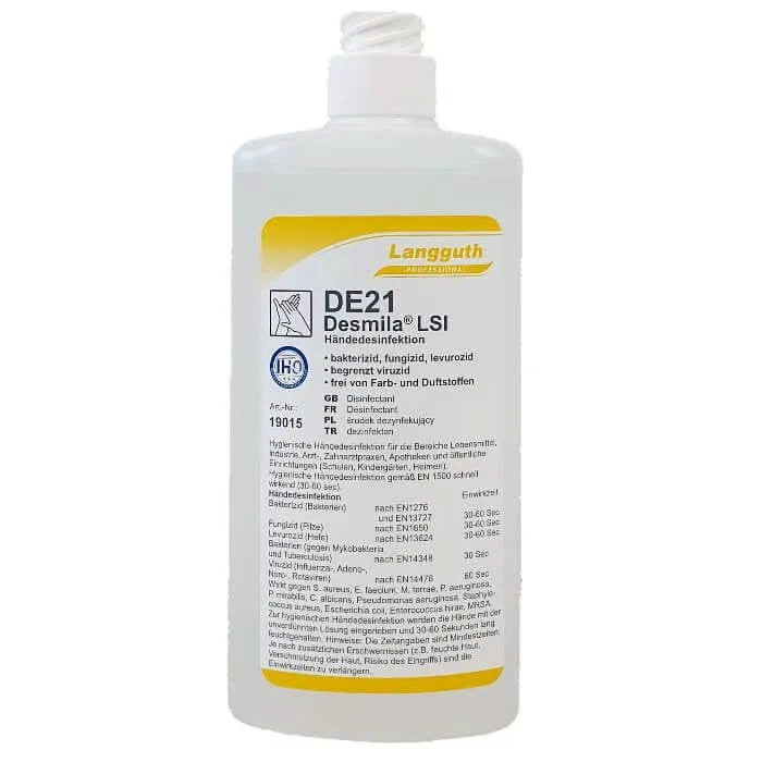 Langguth DE21 Desmila LSI Händedesinfektion 500ml Euro-Flasche