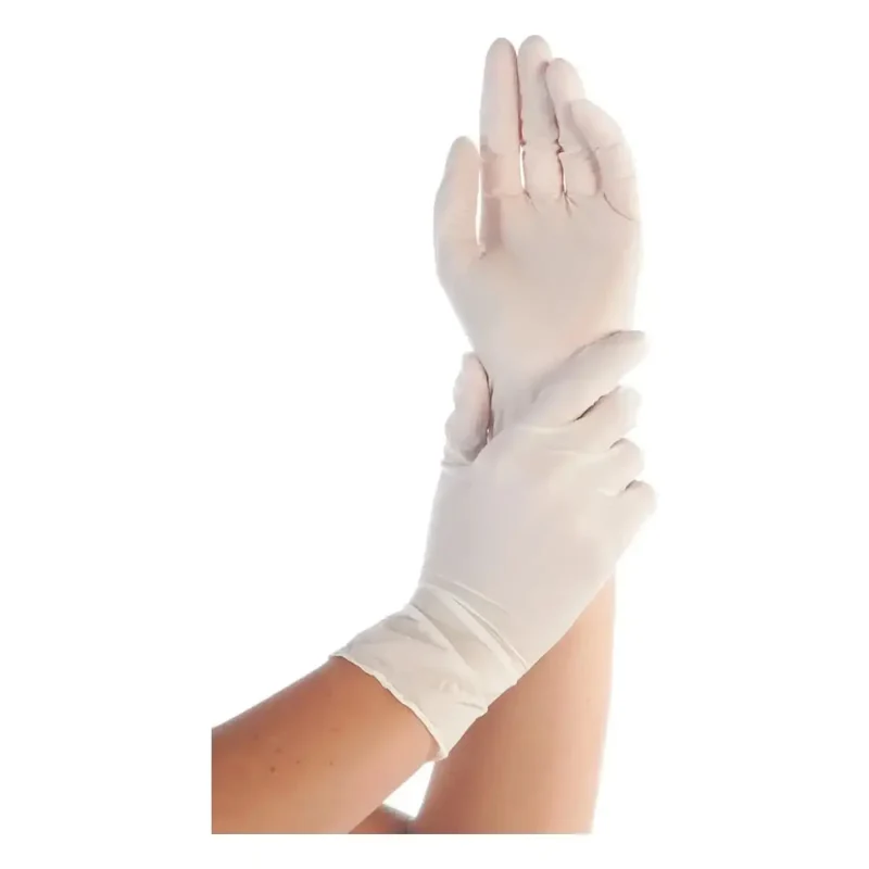 Hygostar "Safe Premium" Nitril-Handschuhe Weiß