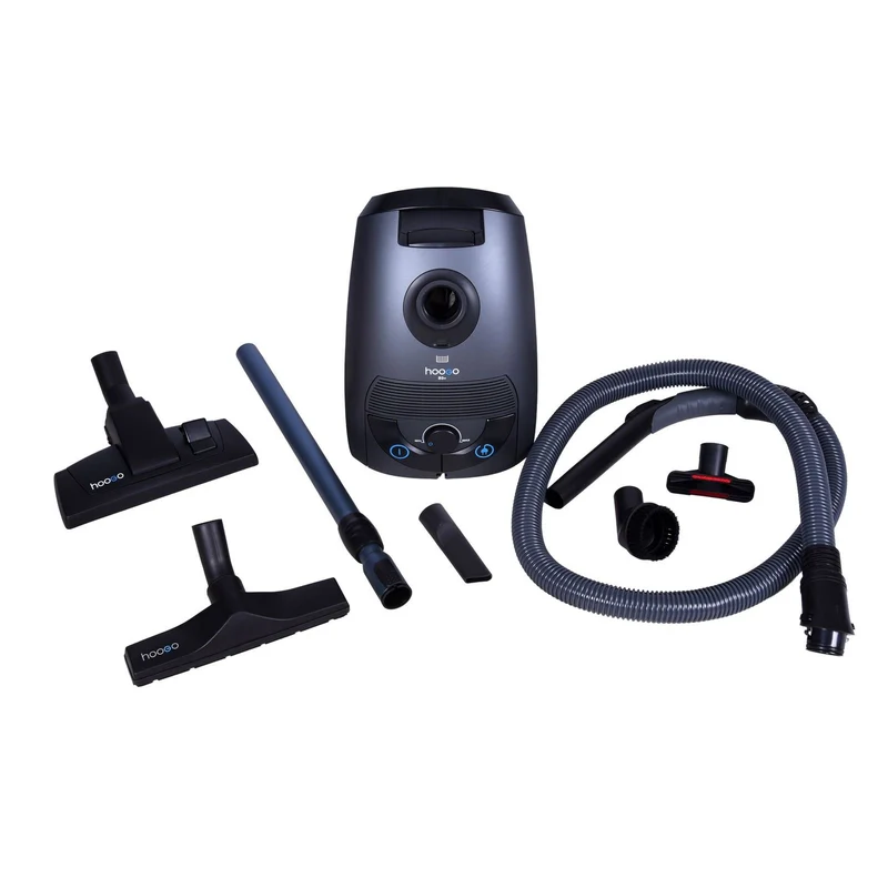 hoogo B3+ Staubsauger mit Beutel, starke Saugleistung