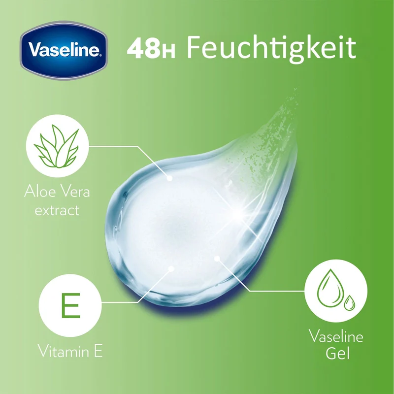 Vaseline Lip Therapy Aloe | Pflegender Lippenbalsam | Lippen-Feuchtigkeitscreme