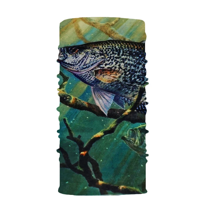 TP Multifunktionstuch, Bandana Schlauchschal, als UV-Schutz, Outdoor Halstuch oder Stirnband, unisex fish 3