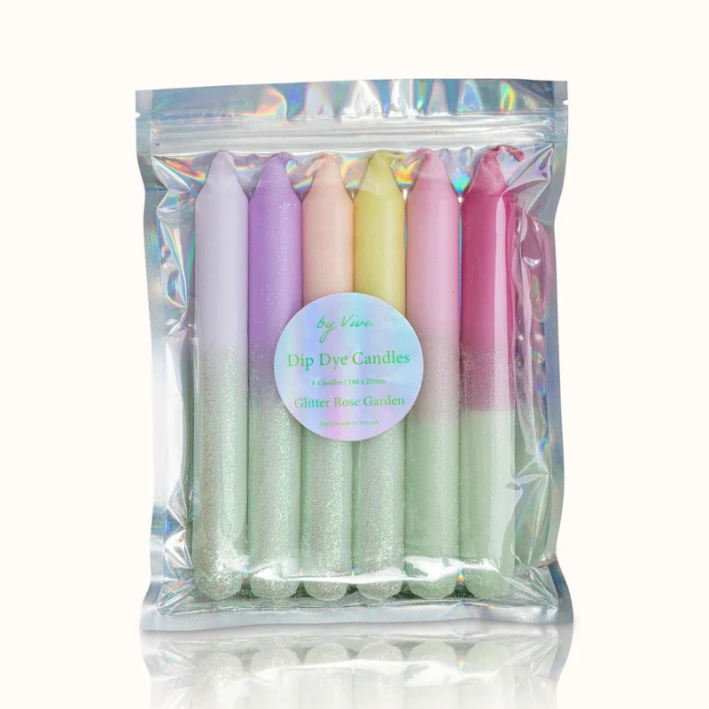 by Vivi Dip Dye Kerzen Set 6-teilig