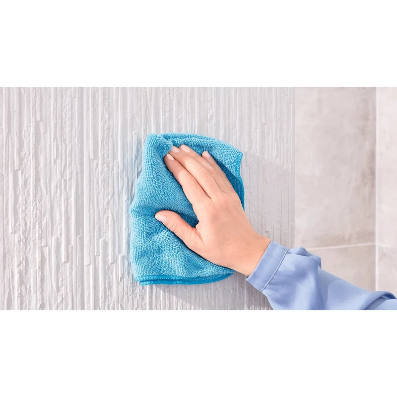 tesa DELUXXE Toilettenbürsten-Set, Metall, verchromt, inkl. Klebelösung | 1 Stück