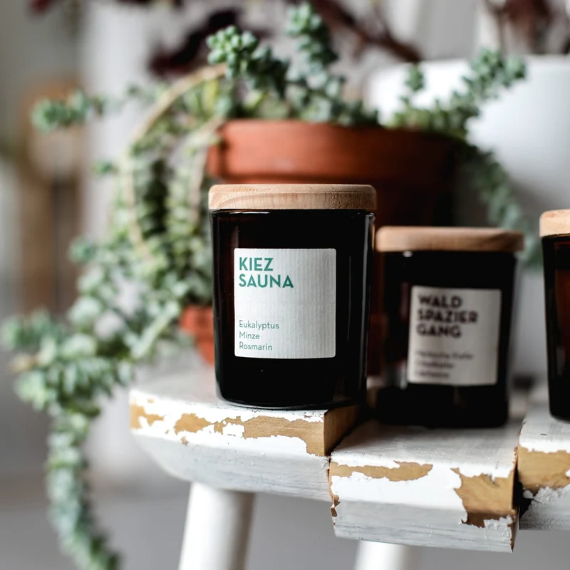 UpCandle Duftkerze "Kiez Sauna"