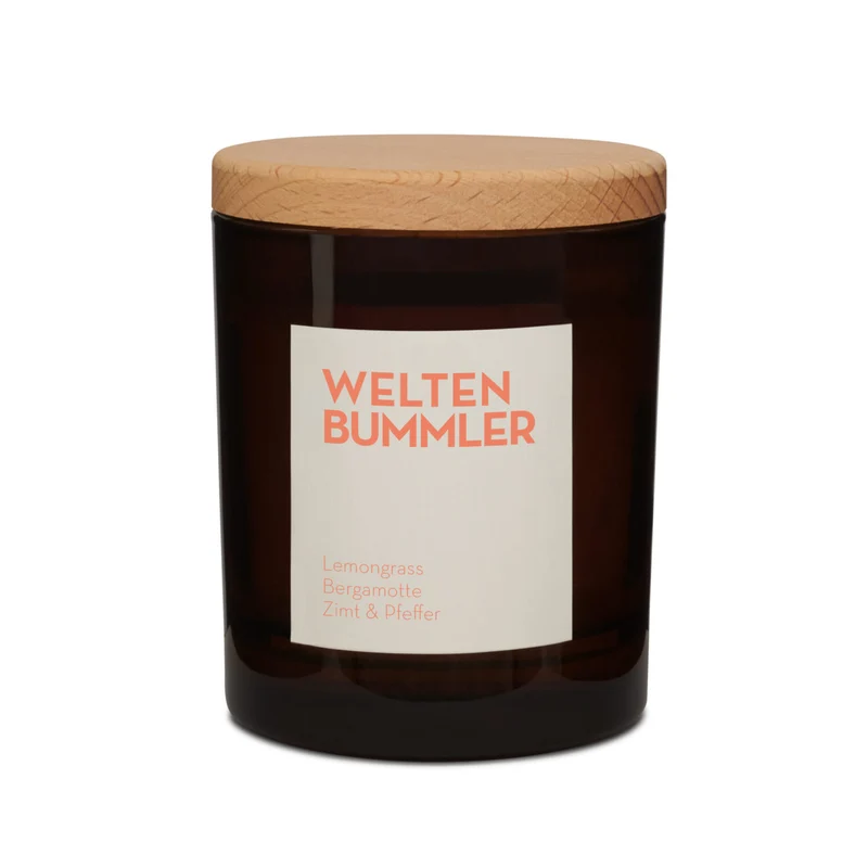 UpCandle Duftkerze "Weltenbummler"