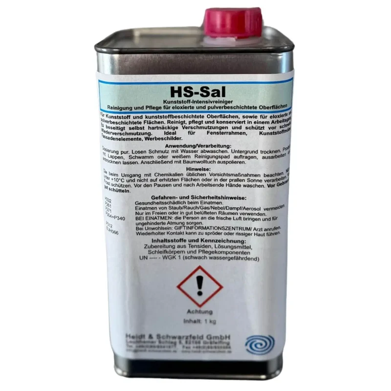Kunststoffreiniger Heidt & Schwarzfeld HS-Sal & Pflege 1kg