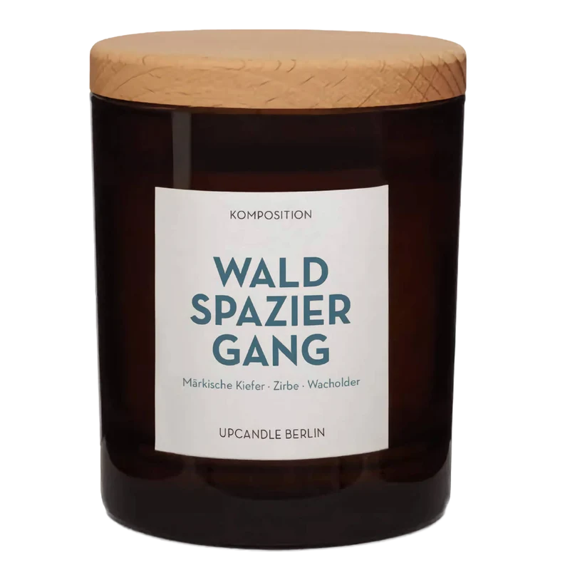 UpCandle Duftkerze "Waldspaziergang" + Nachfüller 400 g